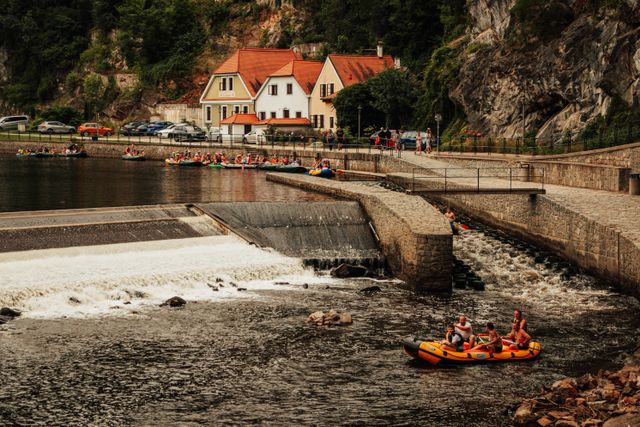 jez u Jelení lávky Český Krumlov